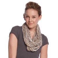 Collection 18 Silver Lining Chevron Pleat Loop