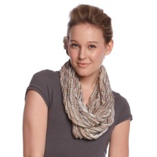 Collection 18 Silver Lining Chevron Pleat Loop