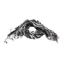Collection Xiix Embellished Stripes Wrap (One size)