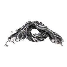 Collection Xiix Embellished Stripes Wrap (One size)