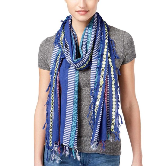 Collection Xiix Mirror Image Scarf (Blue)