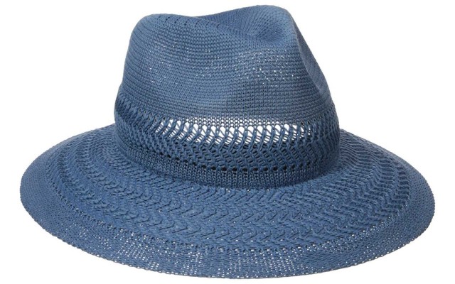 Collection XIIX Women’s Color Expansion Panama Hat, Vintage Chambray, One Size