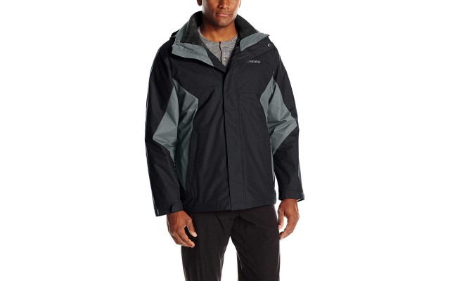 Mens Eager Air Interchange 3-In-1 Jacket (Black/Graphite, S)