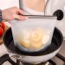  Food-Grade Silicone Reusable Food Storage Bag, Lunch Bag & Snack Bag with Zip-Lock – Stand Up Food Preservation Bag with Heat and Cold Resistance