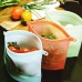  Food-Grade Silicone Reusable Food Storage Bag, Lunch Bag & Snack Bag with Zip-Lock – Stand Up Food Preservation Bag with Heat and Cold Resistance