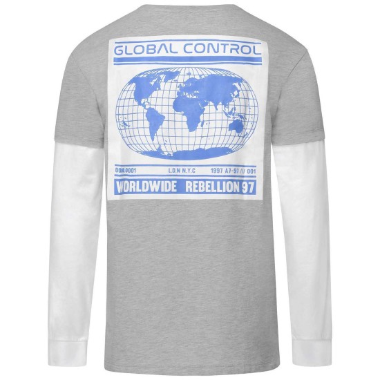  Men's Global Control Layered Long-Sleeve T-Shirts