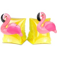 Cute Baby Swimming Arm Bands with Animal Shapes, Inflatable Arm Floats, Swimming Floaties for Kids, Children, Toddlers, Boys & Girls of Any Age for Pools, Swim Schools, Beaches