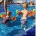 Cute Baby Swimming Arm Bands with Animal Shapes, Inflatable Arm Floats, Swimming Floaties for Kids, Children, Toddlers, Boys & Girls of Any Age for Pools, Swim Schools, Beaches