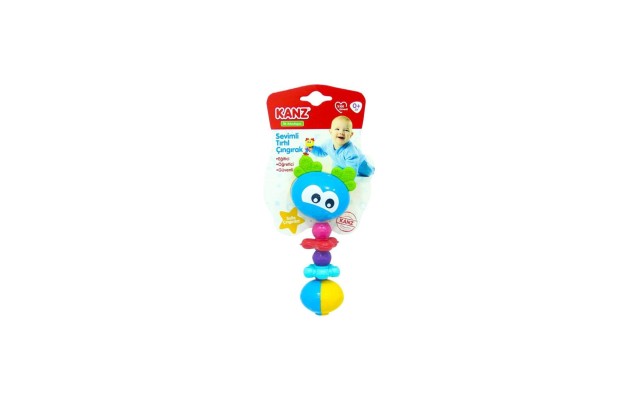 Cute Caterpillar Rattle for Preschool Education, Motor Skills Development for Pre-K Children, Homeschooling and Kindergarten Toys