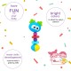 Cute Caterpillar Rattle for Preschool Education, Motor Skills Development for Pre-K Children, Homeschooling and Kindergarten Toys