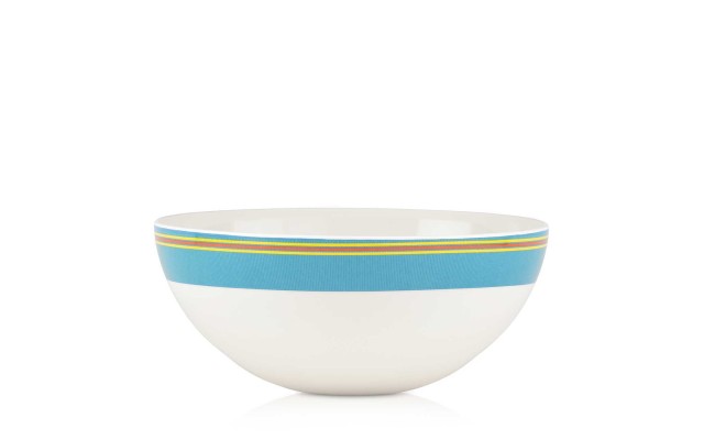  Cabana Striped Serving Bowl 10″X4″