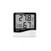 Digital Multifunctional Desk Clock with Thermometer, Humidity Checker, Alarm Clock, Calendar, Digital Clock with 5 Functions, Alarm Clock for Nightstand, Kitchen Timer