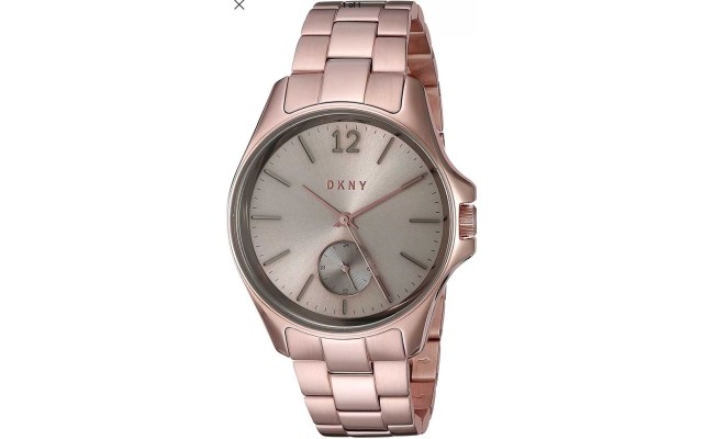  Eldridge Grey Sunray Dial Rose Gold-tone Ladies Watch NY2518