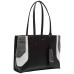  Jade Wide Handbag Tote (Gray/Black)