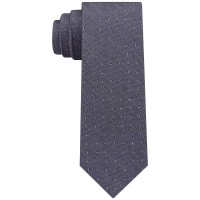 DKNY Men’s Mini Denim Geo Textured Dash Slim Tie