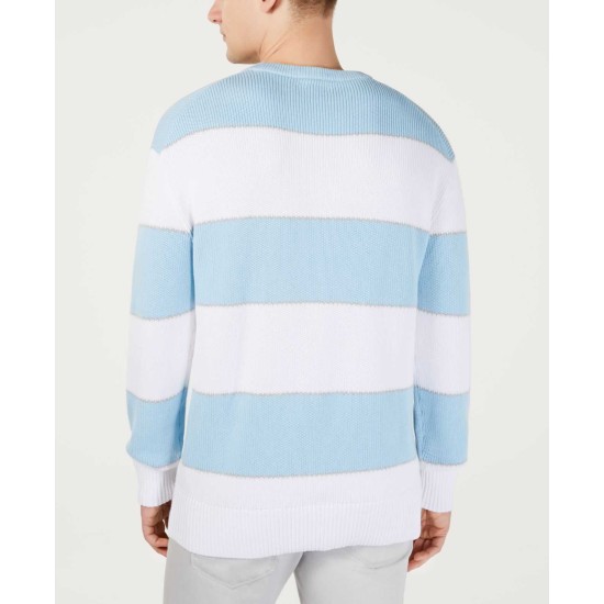  Men’s Ombre Rugby Stripe Sweater