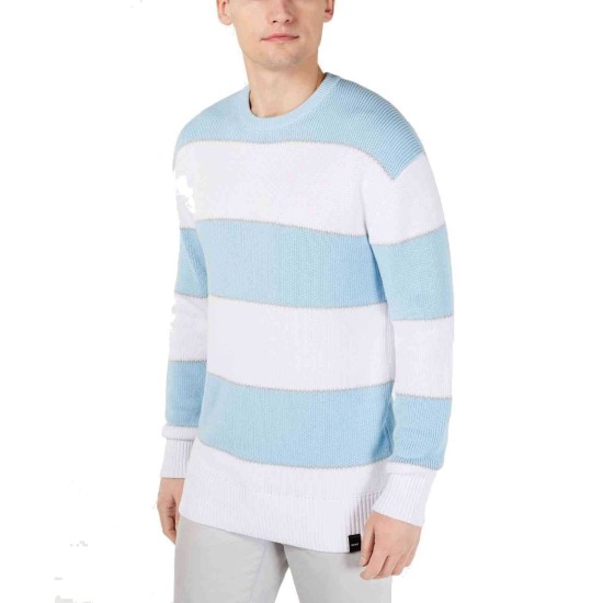  Men’s Ombre Rugby Stripe Sweater
