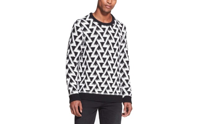  Men’s Triangle Stitch Sweater