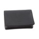  Pebble Leather Card Holder (Gray)