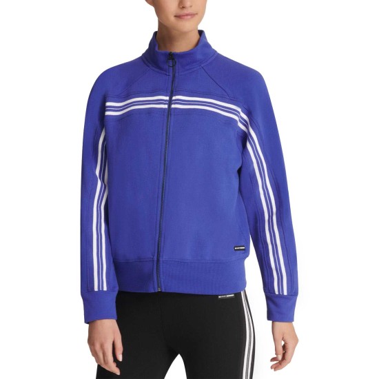  Sport Zip Sweatshirt (Bright Blue, M)