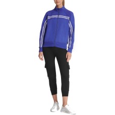 DKNY Sport Zip Sweatshirt (White, XL)