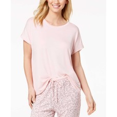 DKNY Women's Cross-Back Short Sleeve Pajama Tops