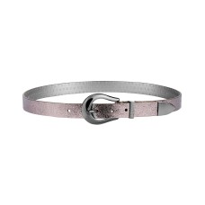 DKNY Women’s Metallic Tipped Belt