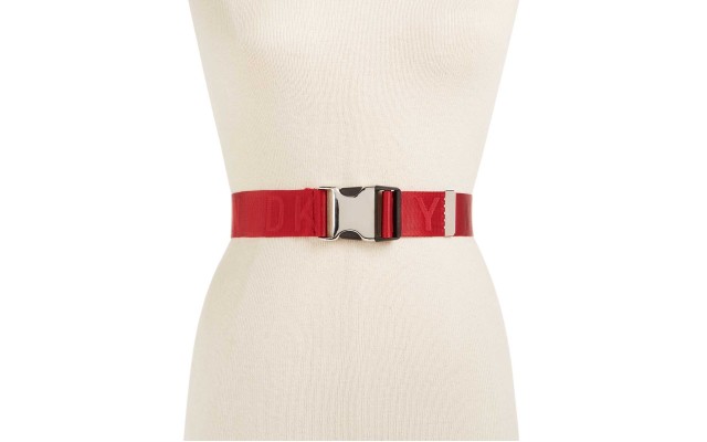  Women's Seat Belt-Buckle Logo Belt