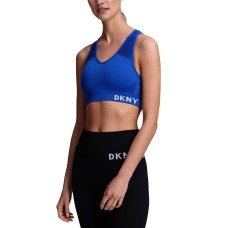 DKNY Women's Sport Mesh Racerback Medium-Impact Sports Bras