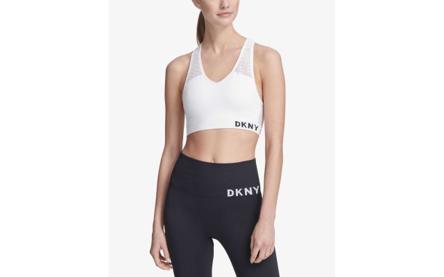  Women's Sport Mesh Racerback Medium-Impact Sports Bras