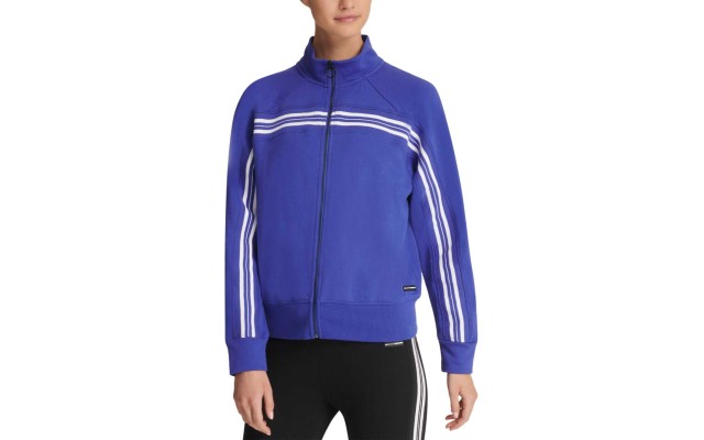  Women's Sport Zip Sweatshirts, Blue, Small