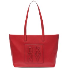 DKNY Women's Tilly Stacked Logo Top Zip HandBag Totes