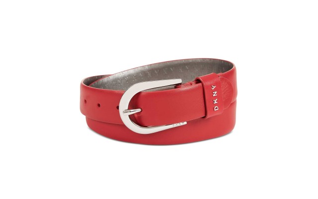  Women's With Metal Logo Letters Belt