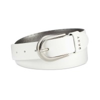 DKNY Women's With Metal Logo Letters Belt