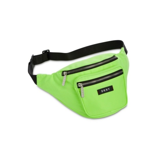 Zip Belt Bag (Neon Green, S/M)