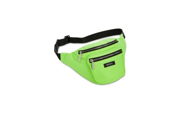  Zip Belt Bag (Neon Green, S/M)