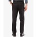  Men’s Big and Tall Classic Fit Easy Pants (Black/Stretch, 36W x 38L)