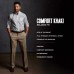  Men’s Comfort Relaxed Pleated Everday Pants
