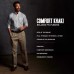  Men's Comfort Relaxed Pleated Pants