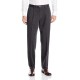 Signature Stretch Classic-Fit Pleated Pants (Charcoal Heather/Stretch, 40X30)