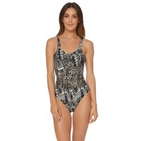 Dolce Vita Women’s Jungle Beat Macrame One Piece Tank Swimsuit