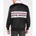  Men’s Colorblocked Training Day Track Jacket (Black, S)