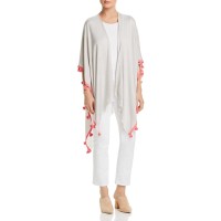 Echo Cabana Tassel Wrap (Gray, One Size)
