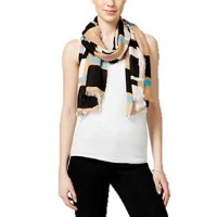 Echo Painted Plaid Wrap