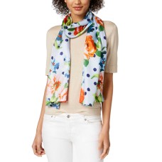 Echo Springtime Silk Scarf (Floral Print, One Size)