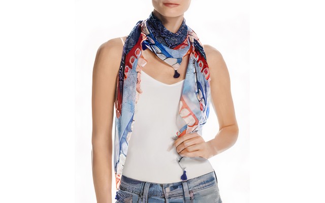  Women’s Deloraine Floral Print Scarves