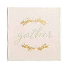 Elrene Gather Placemat (Green, 15 x 15)