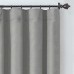 Elrene Home Fashions 026865721836 3-in-1 Blackout Energy Efficient Lined Rod Pocket Window Curtain Drape Panel, 52" x 84", Silver