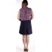  Women’s Plaid Shirt A‑line Dress