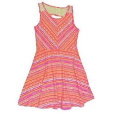Epic Threads Boho Lace Back Dress, Big Girl